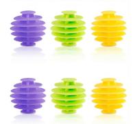 Tabanzhe 6 Pcs Laundry Balls,Tumble Dryer Balls | TPR Rubber Anti-tangle Fabric Softener, Reduces Wrinkles and Static,Reusable Eco-friendly,Safe on all Fabrics,5.6 Cm Each