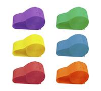 Tabanzhe 6 Pcs Vibrant Color Rolls Crepe Paper - Party Accessories Rainbow Color Paper for School Classroom Background Wedding Showcase Window Decoration
