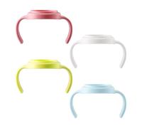 Tabanzhe Baby Bottle Handles 4PCS Bottle Holder for Baby Feeding Compatible with Mam Bottles Encourages Independent Drinking Bottle Accessories for Teaching Baby