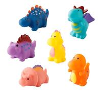 Tabanzhe Bath Dinosaurs 6PCS Water Spray Bathtub Dinosaurs Floating Dinosaurs for Kids Boys Girls Swimming Pool Games Water Dinosaurs