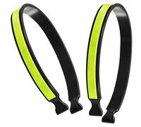 Tabanzhe Bicycle Trouser Clips-2 PCS Cycling Reflective Clips Lightweight Powerful Reflective Trouser Bike Safety Accessories for Men Women Joggers Cyclists Ankles Night Riding Bike
