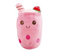 Tabanzhe Bubble Tea Plushy Doll - Embrace Cozy Comfort with A Lifelike Huggable Pearl Milk Tea Cup Shaped Pillow
