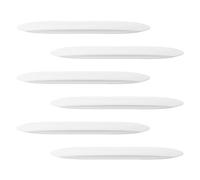 Tabanzhe Car Door Edge Guard Strips 6PCS Car Door Protectors Bumper Vehicle Doors Edge Guard Strip Crash Scratch Protection for All Cars Truck Doors(White)