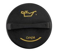 Tabanzhe Car Engine Oil Filler Cap - Replacement Cover Compatible with Santa Fe, Tucson, Veloster, Getz, I10, I20, I30, I40, I800, ILoad, H350 (Black)