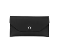 Tabanzhe Cash Envelopes-PU Leacher Cash Wallet Waterproof Money Bag Pouch Reusable Budget Envelope for Cash Check Billing Women Men(Black)