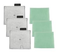 Tabanzhe CF2 Filter Service Pack 3 Month - 3Pcs Fish Tank Filter Cartridges & 3Pcs Algaway Pads Replacement Kit for Interpet Internal Cartridge Filter