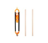 Tabanzhe Contour Gaug-Profile Scribing Ruler with Lock and 2 Pencils Precisely Copy Irregular Shape Duplicator Outline Template Tool for Handyman Woodworking Floor Carpet Tile Laying