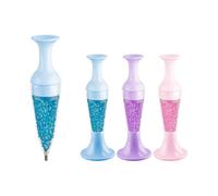 Tabanzhe Diamond Art Painting Pens-3PCS Diamond Picture Pens Vase Point Pen with Diamonds Storage Painting Tools Accessories for Diamonds Art Lovers