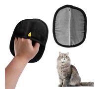 Tabanzhe Double-Sided Pet Grooming Gloves - Reusable Static Hair Removal Glove for Dogs & Cats, Versatile Grooming Glove for Washing, Deshedding and Hair Removal from Pets, Furniture and Clothes
