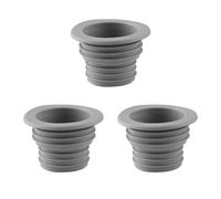 Tabanzhe Drain Pipe Seal Hose Silicone Plug 3PCS Washing Machine Hose Pipe Sealer Seal Ring Drain Plug Sewer Deodorant Cover for Bathroom Kitchen Bathtub Drain Hose Washing Machine(Grey)