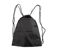 Tabanzhe Waterproof Drawstring Bag,Large Durable Gym Sport Bag,Lightweight Portable Drawstring Backpack Bag for School Girls Boys Shopping Yoga Beach Football Outdoor Activities(Black)