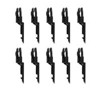Tabanzhe Fire Alarm Test Key-10PCS Call Point Test Keys Durable Call Points Accessories for Break Glass Switch Fire Alarm Testing(Black)