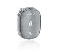 Tabanzhe First Aid Kit Bags-Empty Medicine Pouches Portable Travel Medical Pill Bags First Aid Emergency Organizer Bags for Outdoor Camping Hiking Holiday Travel(Grey)