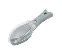 Tabanzhe Fish Clean Scales-Fish Scale Scraping Brush Fish Skin Scraper Remover Plastic Fish Scales Peeler Cleaner with Cover Fish Scaler Kitchen Cooking Tools(Blue)