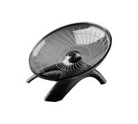 Tabanzhe Flying Saucer Hamster Wheel,Silent Spinner Non Slip Exercise Wheel Stable Pets Run Wheels for Small Pets Guinea Pig Chinchilla Gerbils Mice(Black)