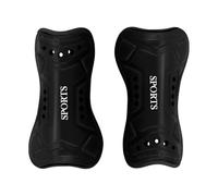 Tabanzhe Football Shin Guards-2PCS Kids Soccer Shin Guards Leg Calf Protective Gear Breathable Board with Non Slip Adjustable Straps for Child Boys Girls Football Sports Games