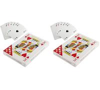 Tabanzhe Gigantic Playing Cards 52 Cards Full Set - Easy to Read Deck for Family Game Night, Parties, Outdoor & Garden Fun for Adults (Pack of 2)