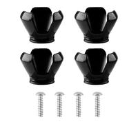 Tabanzhe Golf Ball Retriever Grabber 4PCS Putter Grip Pick Up Claw Protable Golf Ball Sucker Tool Catcher Picker Back Saver for Golfers