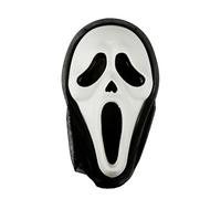Tabanzhe Halloween Scream Skull Mask, Scary Ghost Face Realistic Mask, Plastic Creepy Skeleton Masks for Adult Halloween Party, Carnival Cosplay Props, Fancy Dress Accessory