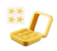 Tabanzhe Hydrocolloid Pimple Patches 32PCS, Cute Star-Shaped Acne Patches for Face, Sticky Spot & Zit Stickers with Portable Mirror Case for Skin Care