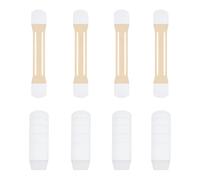 Tabanzhe Invisible Neck and Face Lift Tape - 4PCS Reusable Straps and 20 Replacement Patches for Instant Firming, Smoothing & Double Chin Appearance Improvement