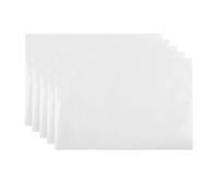 Tabanzhe Iron On Double-Sided Patch 10PCS Adhesive Square Bondaweb for Applique 30x20 cm Fusible Interfacing Fabric Patch for Sewing Medium Paper Backing Bag Blanket Cloth