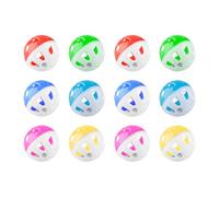 Tabanzhe Jingle Cat Bell Ball - 12PCS Interactive Play Toys for Indoor Training (Random Color)