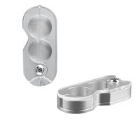 Tabanzhe Metal Pill Cutter for Small and Large Pills,Precision Tablet Splitter with Laser Scale & Clear Lid,Portable Pill Organiser Divider for Travel Medicine & Vitamins