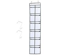 Tabanzhe 12 Large Pockets Over Door Mesh Hanging Storage,Shoe Storage Holder Organizer,Gadget Storage for Kitchen Bedroom Bathroom Closet