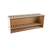 Tabanzhe Paint Brush Holder-67 Holes Wooden Art Brush Organizer Detachable Citadel Paint Rack Artist Brushes Storage Holder Multi Holes Pen Holder for Sketch Colored Pens