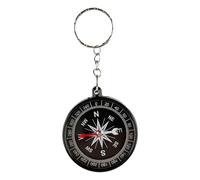 Tabanzhe Pocket Hiking Compass,360 Degree Rotating Navigation Compass with Key Ring, Compact Outdoor Camping & Survival Direction Finder