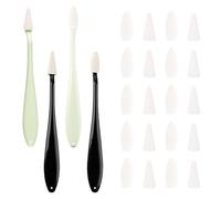 Tabanzhe Sketch Wiper Set - 4PCS Drawing Tools with 60PCS Replaceable Sponge Heads, Blending Stumps & Paper Art Blenders for Artists & Students