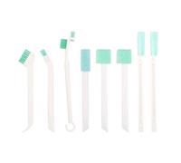 Tabanzhe Small Cleaning Brushes Kit,8 PCS Mini Household Cleaning Tool,Tiny Detail Cleaner Scrub Brush for Corner Space Keyboard Bottle Tile