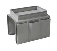 Tabanzhe Sofa Arm Tray Organiser,Waterproof Non-Slip Armchair Caddy with Multi-Pockets for Drinks, Snacks Phone Tablet TV Remote & Books,Foldable Sofa Armrest Table for Living Room