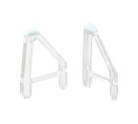 Tabanzhe Stand for PS5 Slim - 2PCS Transparent Cooling Feet for Horizontal Placement, Compatible with PS5 Slim Disc Edition-A, Console Base Bracket Holder