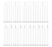 Tabanzhe Tattoo Needles Set 50PCS Mixed Sizes Stainless Steel Piercing Needles 3R 5RL 7RL 9RL 5RS 7RS 9RS 5M1 7M1 9M1 Professional Tattoo Tool Supplies