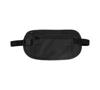 Tabanzhe Travel Money Belt - RFID Blocking Hidden Waist Pack Passport Holder, Secure Anti-Theft Wallet for Men Women Outdoor, Phone & Cash Pouch (Black)