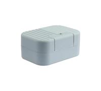 Tabanzhe Travel Soap Box with Lid - Portable Leakproof Soap Container Holder for Shower Bathroom Gym Camping Hiking Outdoor Use