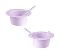 Tabanzhe Warm Wax Pot Liner-Silicone Wax Pot Insert with Stirring Rod Melting Wax Bowl Waxing Replacement Kit for Melting Wax Hair Removal Home Beauty Shop