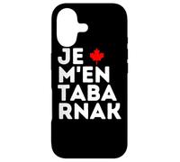 Tabarnak French Canadian Language Flag Canada Maple Leaf Case for iPhone 17