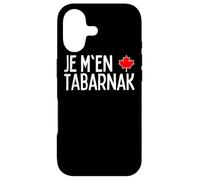 Tabarnak French Canadian Language Flag Canada Maple Leaf Case for iPhone 17