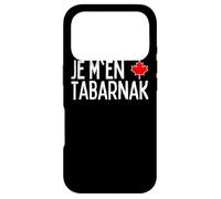 Tabarnak French Canadian Language Flag Canada Maple Leaf Case for iPhone 17 Pro