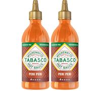 TABASCO Brand Peri Peri Sauce 256ml - Tangy & Savoury Citrus Heat - Made to Marinate, Glaze or Drizzle - Perfect with Chicken, Veggies & Rice for Bold Flavour and Authentic Spice (Pack of 2)