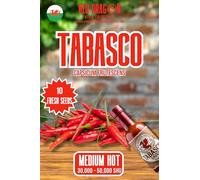 Tabasco Chilli Seeds - 10 Fresh Tabasco Chilli Seeds