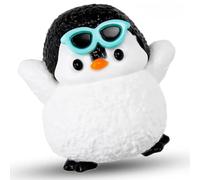 TabaSquishy Penguin Squeeze Cute Sensory Toys, 3D Squishy Penguin Stress Toy TPR Animal Shaped Novelty Toys for Christmas Birthday Gift Decoration