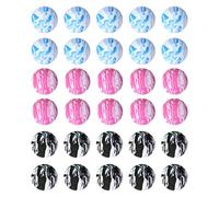Tabata BAAZN0302 Golf Practice Ball, Approach Practice, Marble Ball, Maximum Distance 16.4 ft (5 m), Pack of 30 OEM
