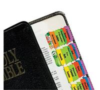Tabbies VeggieTales Bible Tabs Old & New Testament, 90 Assorted Including 66 Books & 24 Reference Tabs Any Sized Bible (28431)