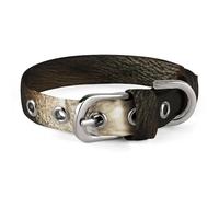 Tabby Cat Dog Collar Adjustable Soft and Comfortable Puppy Collars with Metal Buckle Pet Collar for Small Medium Pet