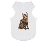 'Tabby Cat' Pet Dog/Cat T-Shirt (PT00073702)
