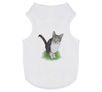 'Tabby Cat' Pet Dog/Cat T-Shirt (PT00080313)